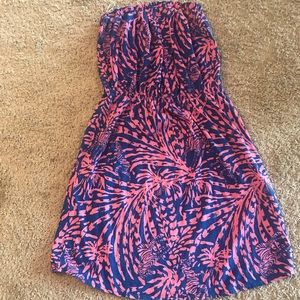 Lilly Pulitzer Windsor strapless dress Small